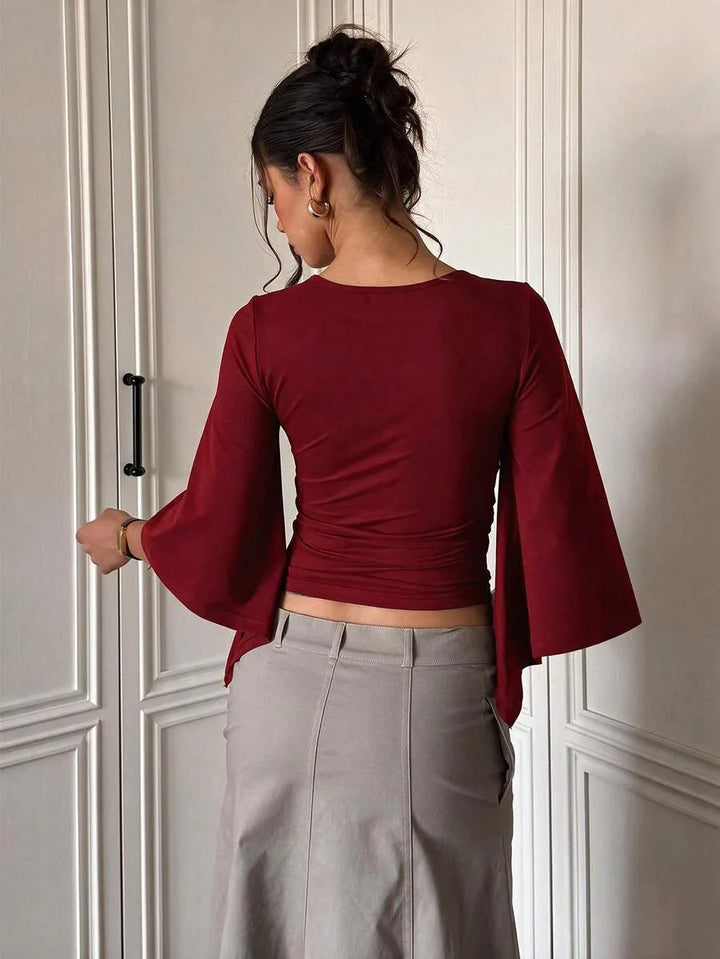 Slim fit crop top