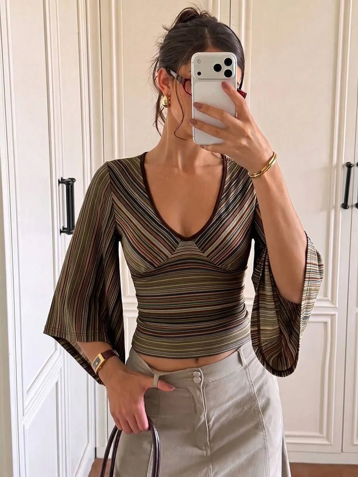 Slim fit crop top