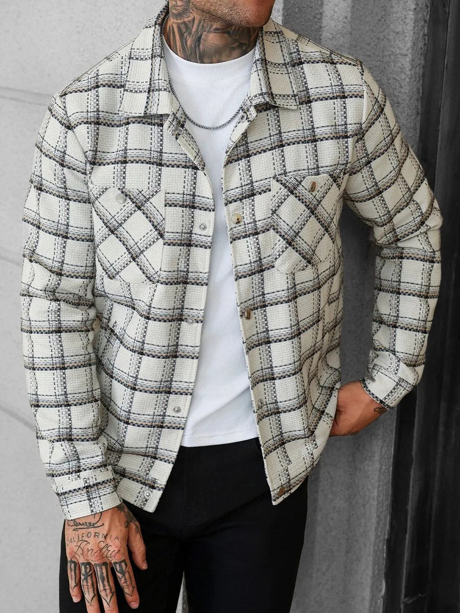 Bomberjack met collared neckline