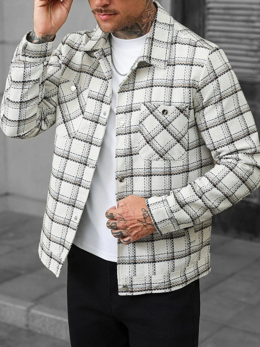 Bomberjack met collared neckline