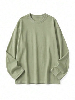 Oversized T-shirt met lange mouwen