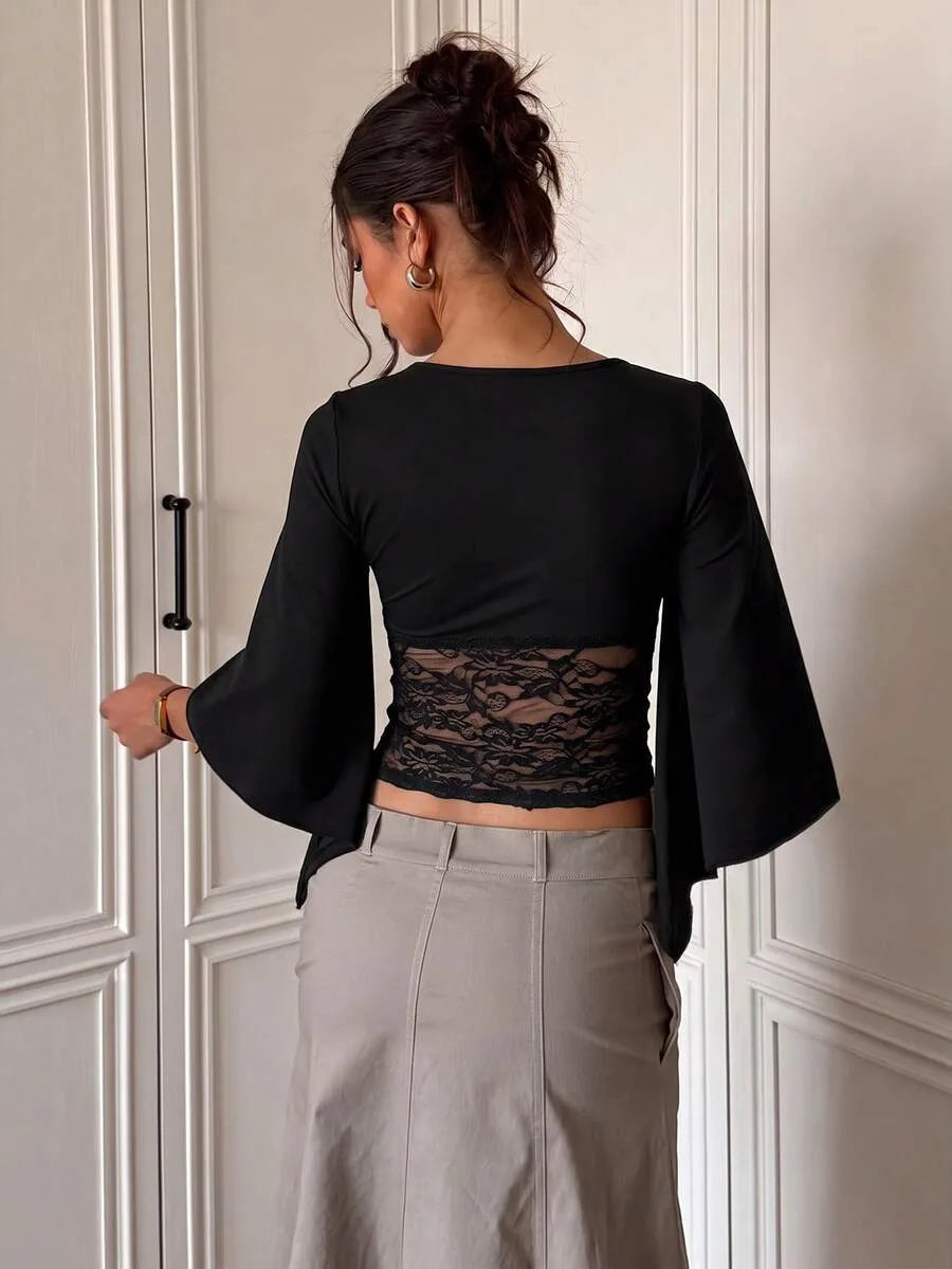 Slim fit crop top