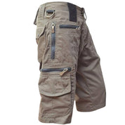 Veelzijdige shorts, perfect voor outdoor activiteiten. Deze must-have voor avonturiers heeft een stijlvol design, meerdere zakken voor het veilig opbergen van benodigdheden, en is gemaakt van duurzaam en ademend materiaal voor comfort in diverse weersomstandigheden.