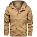 Parka met capuchon en meerdere zakken