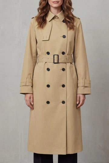 Trench coat met ceintuur