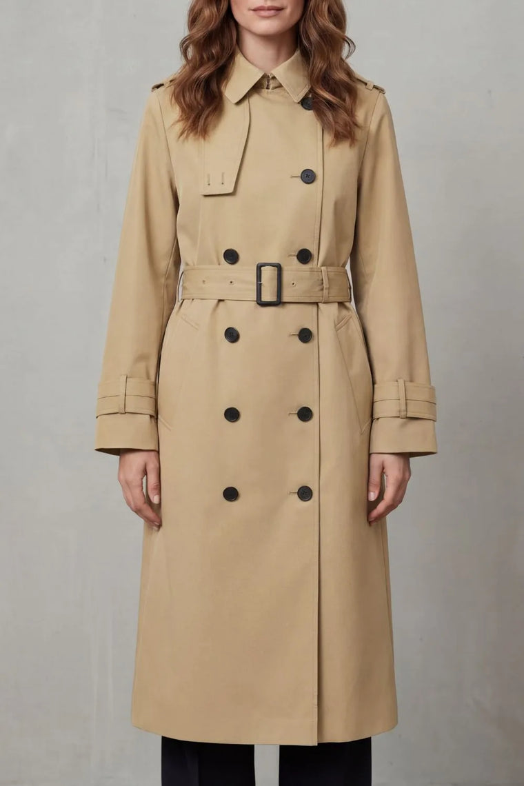 Trench coat met ceintuur