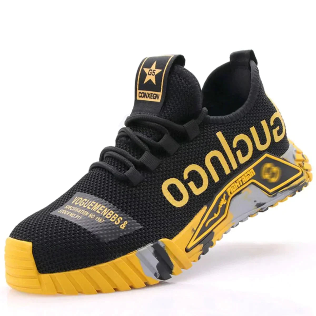 Stijlvolle Heren Werkschoenen - Comfort en Bescherming