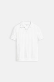Stijlvolle Milan Polo met Verticale Streep