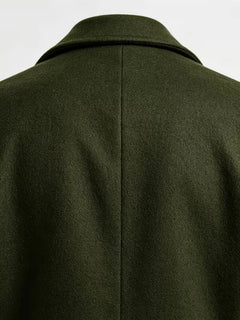 Trenchcoat met lapel collar