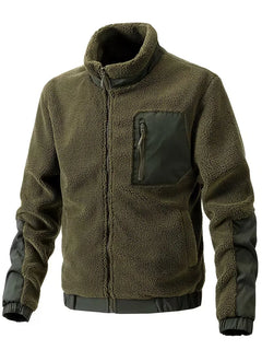Bomberjack met fleece materiaal