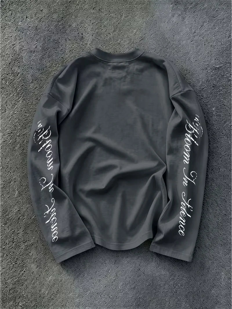 Longsleeve met floral pattern