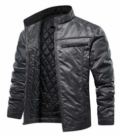 Bomberjack met mandarin collar