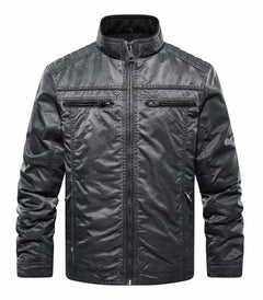 Bomberjack met mandarin collar