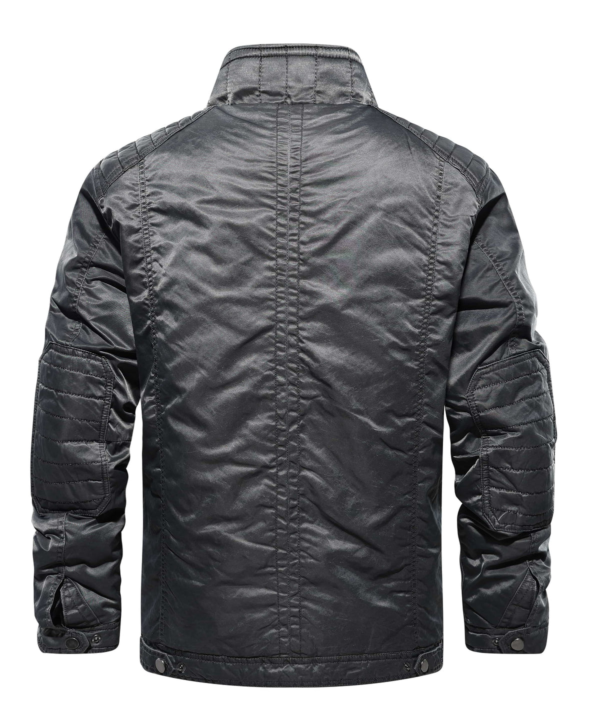 Bomberjack met mandarin collar