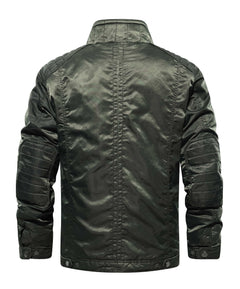 Bomberjack met mandarin collar