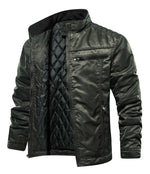 Bomberjack met mandarin collar