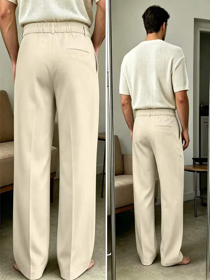 Pantalons met rechte pijpen