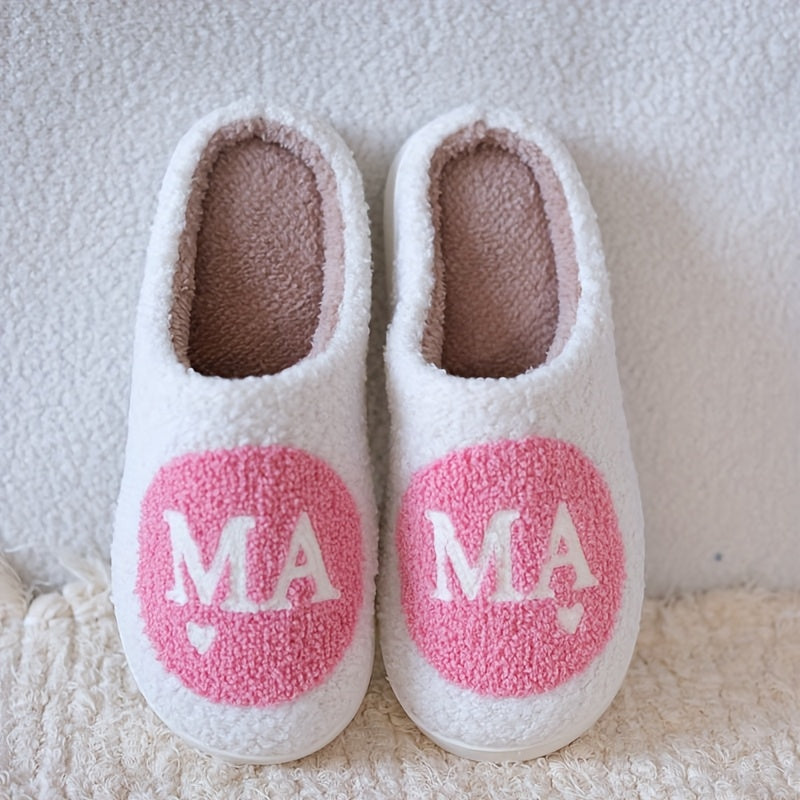 Eva | Stijlvol Geborduurde Hart Slippers