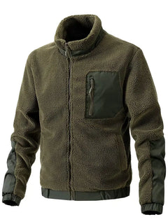 Bomberjack met fleece materiaal