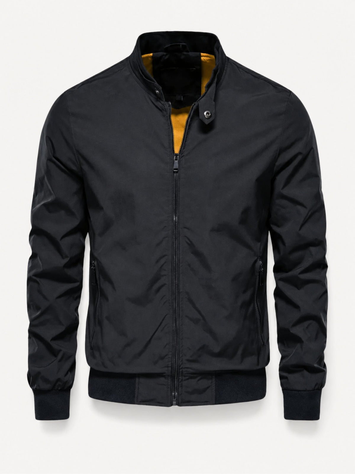 Hugo | Flight jacket with standing collar and zipper closure