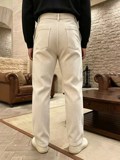 Pantalons corduroy straight leg