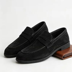 Heren loafers met penny style