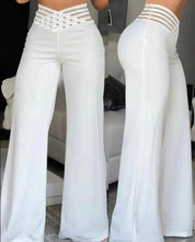 Fleur - Trendy flare broek