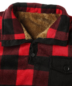 Trui met V-neck en ruitpatroon