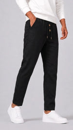 Chino's met elastische tailleband