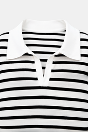 Emma | Stijlvolle Gestreepte Blouse