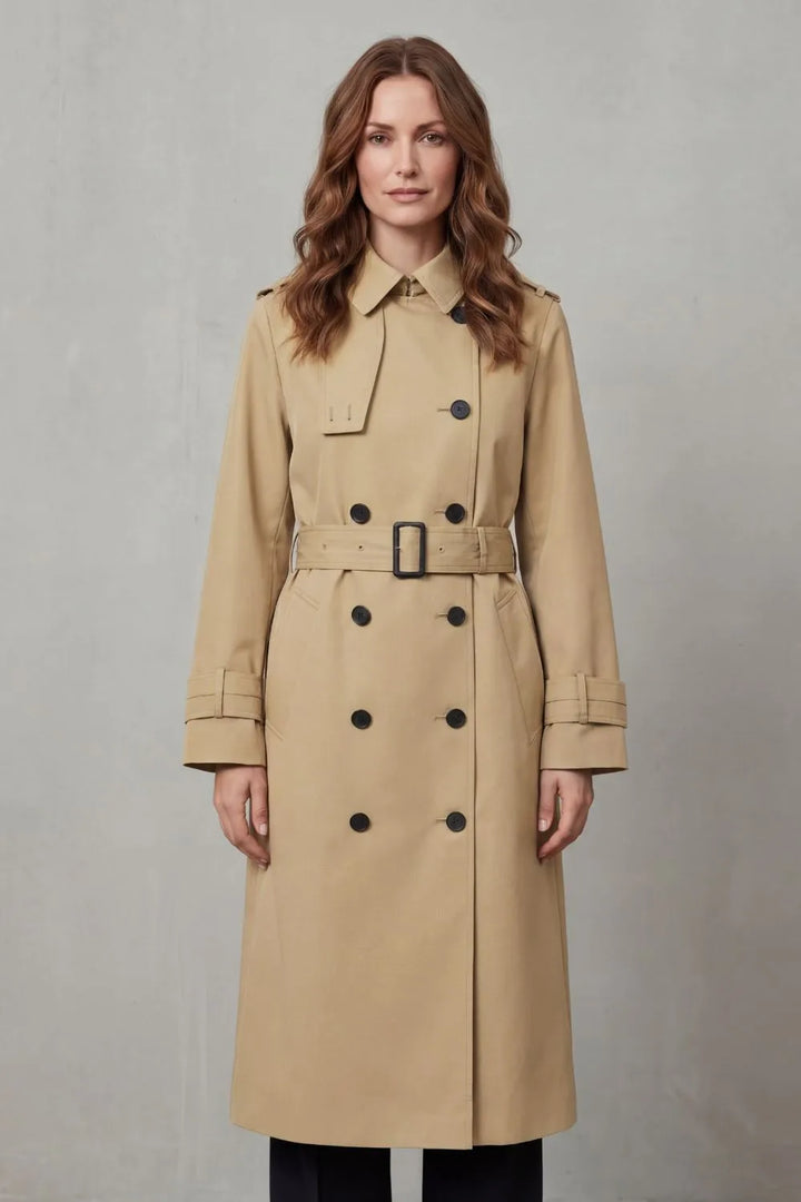 Trench coat met ceintuur