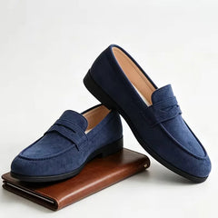Heren loafers met penny style