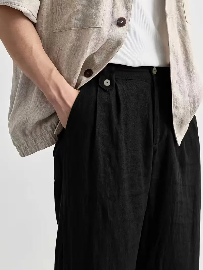 Pantalons met brede pijpen