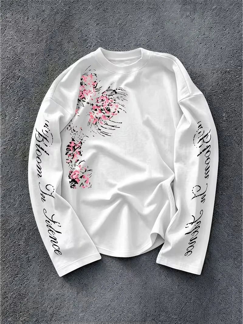 Longsleeve met floral pattern