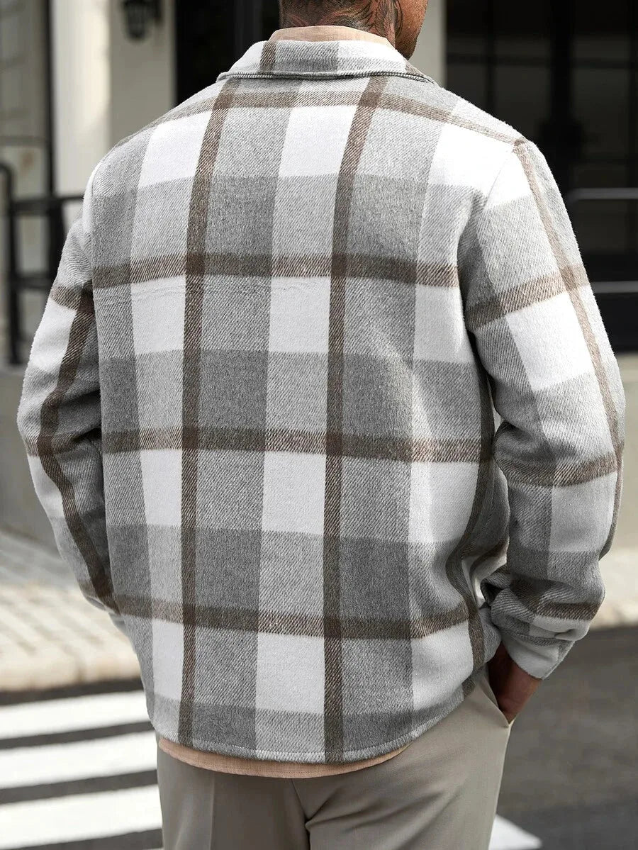 Overshirt met borstzak