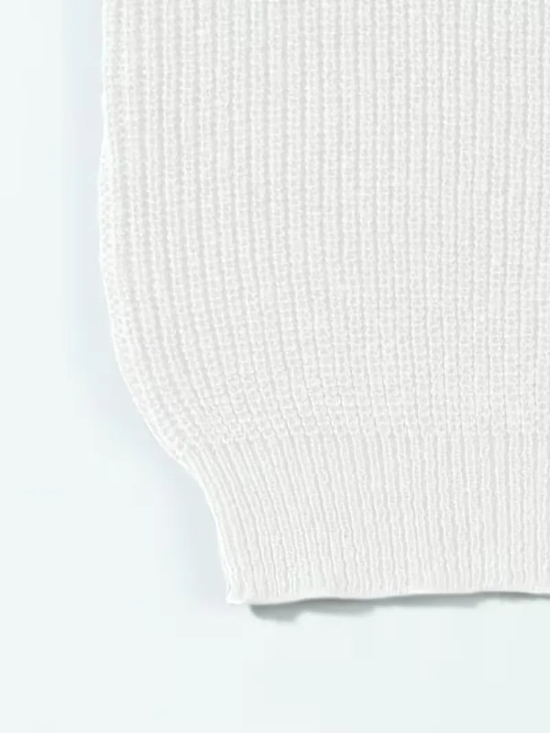 Oversized gebreide trui