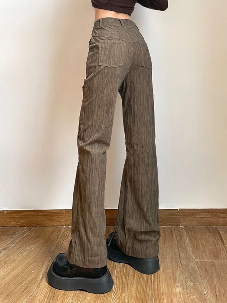 Gretha | Hoge taille dames jeans met rechte pijp