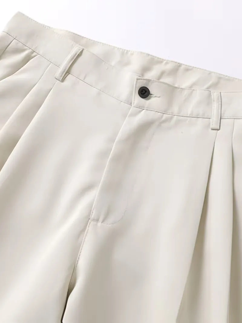 Pantalons met wijde fit