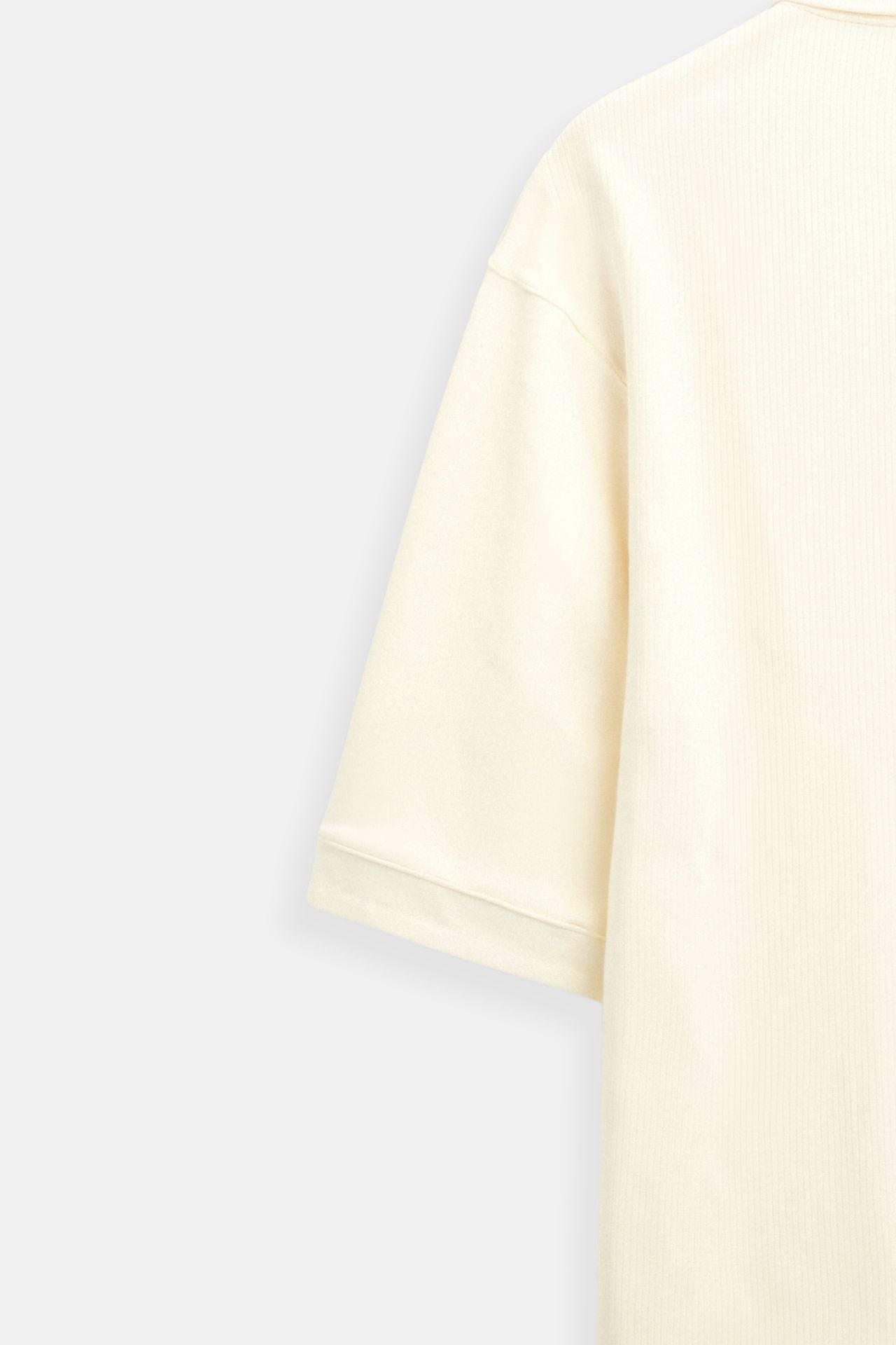 Stijlvolle Heren Polo T-shirt van Wol met Structuur