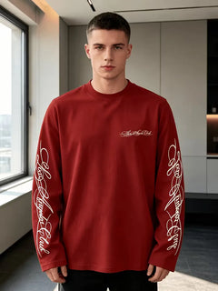 Longsleeve met crew neckline