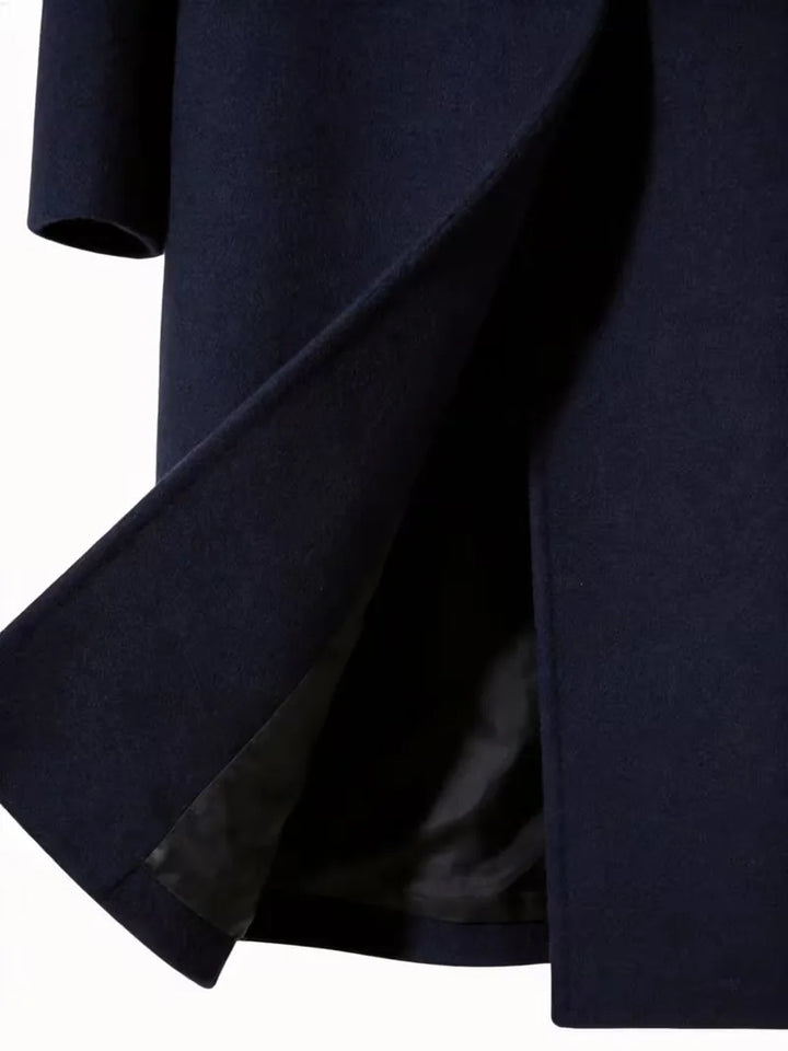 Trenchcoat met lapel collar