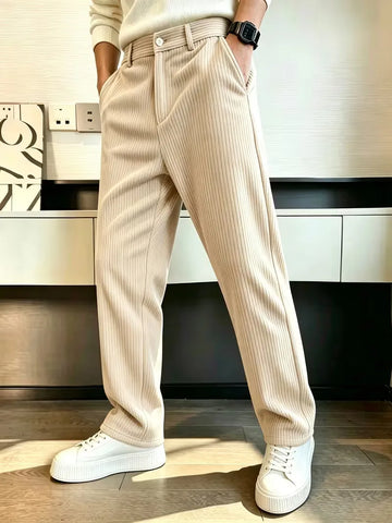 Pantalons corduroy straight leg