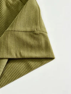 Lounge set met corduroy jacket