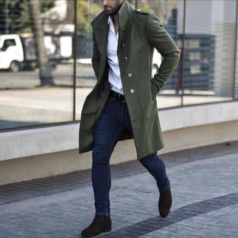Tim | Extreem modieuze heren trenchcoat
