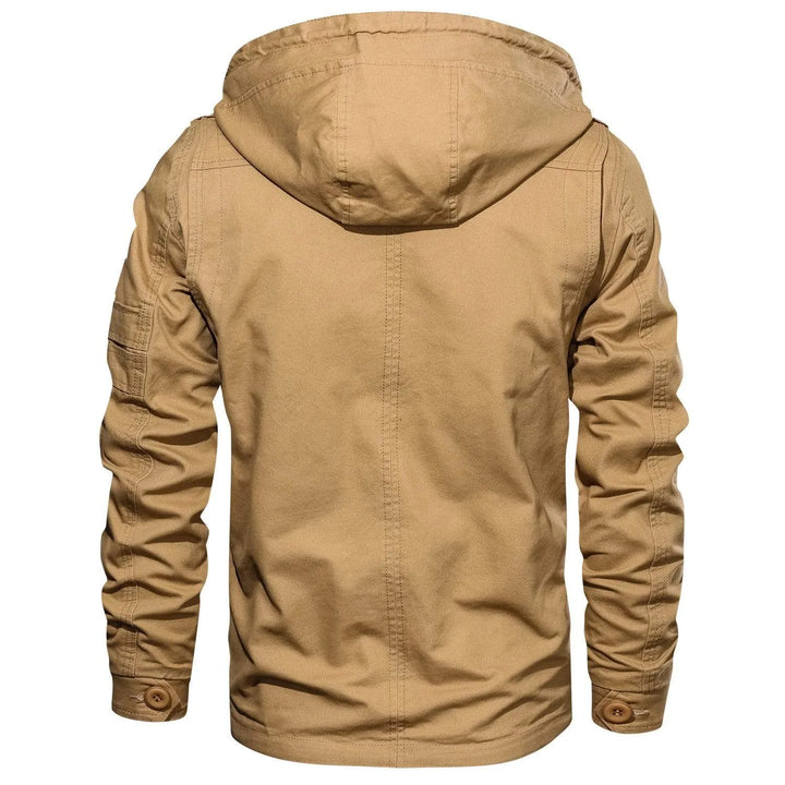 Parka met capuchon en meerdere zakken