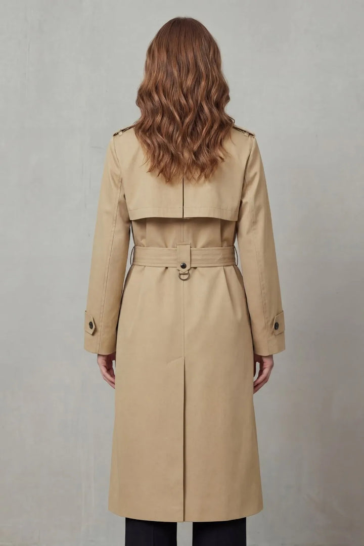 Trench coat met ceintuur