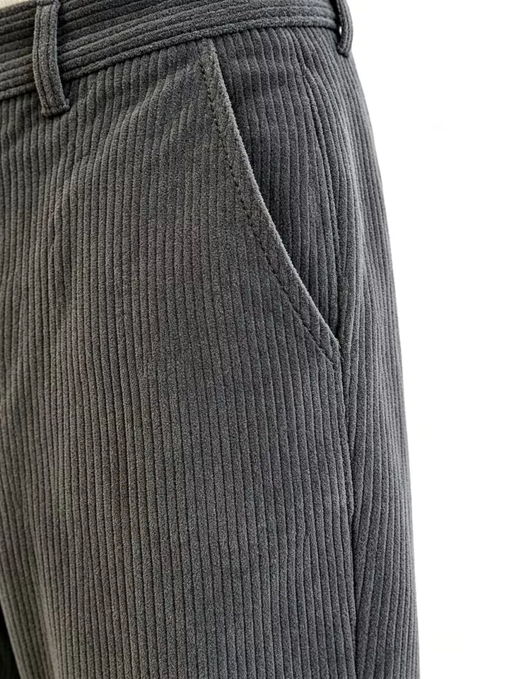 Pantalons corduroy straight leg