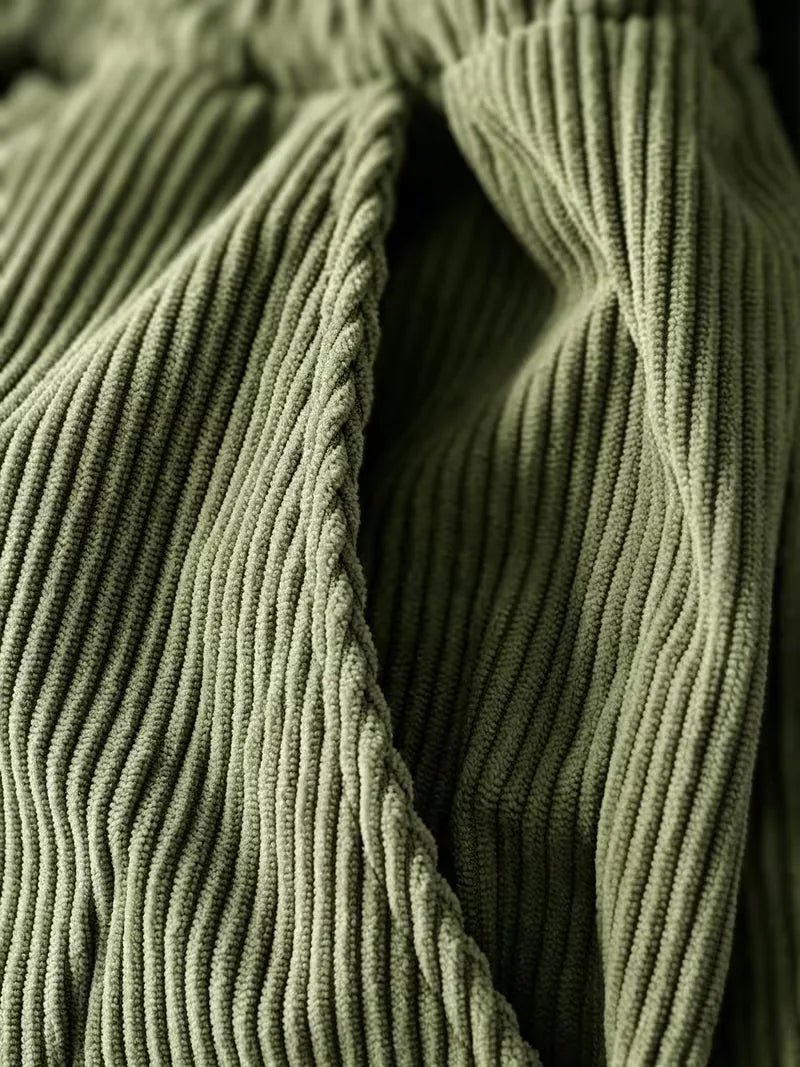 Lounge set met corduroy textuur