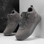 Hoge sneakers met perforated upper