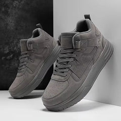 Hoge sneakers met perforated upper